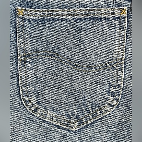 VINTAGE Lee Riders Stone Wash High Waisted Mom Jeans - Made in USA - Picture 4 of 10